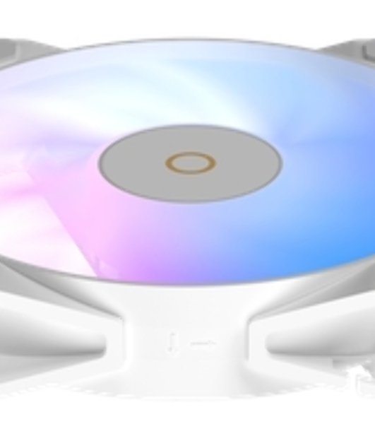 Вентилятор для корпуса Ocypus Beta F12 WH ARGB Reverse Blade White (Beta-F12-WH1AM01X-GL)