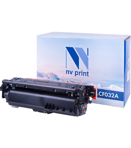 Картридж NV Print совместимый HP CF032A YELLOW для LJ ColorPro CM4540 MFP (12500k)