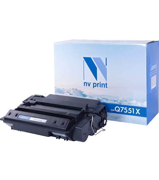 Картридж лазерный NVPrint совместимый HP Q7551X для LJ P3005/M3027/3035 (13000k)