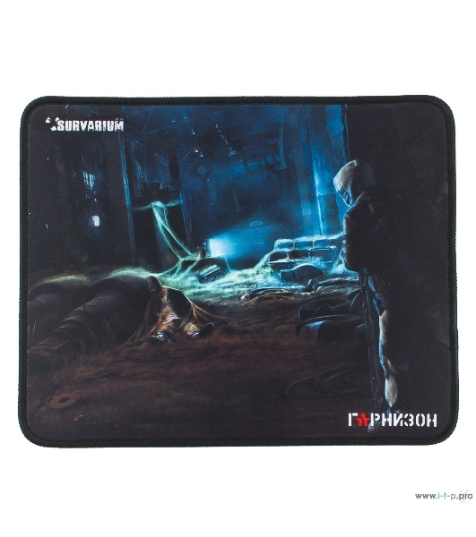 Коврик для мыши Гарнизон GMP-115, игровой, дизайн - игра Survarium, ткань/резина, размеры 200 x 250 x 3 мм
