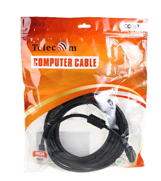 Кабель HDMI-19M - HDMI-19M ver 2.0+3D/Ethernet,2 фильтра 5m Telecom