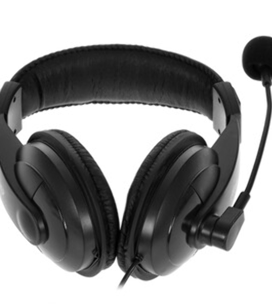 Гарнитура Ritmix RH-540M чёрный, проводная, USB