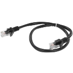 Патч-корд медный UTP Cablexpert PP10-0.5M/BK cat.5e, 0.5м, литой, многожильный, черный, фото4