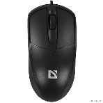 Мышь проводная Defender Trace MB-989 черный, 1000 dpi, USB, кнопки - 3, фото8
