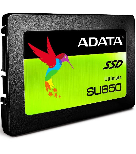Накопитель SSD ADATA SU650, 512Gb, SATA III, 2.5', R/W 520/450