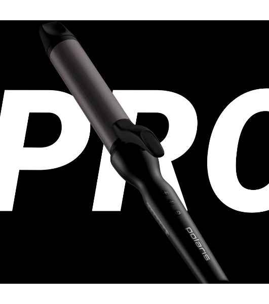 Щипцы для завивки волос Polaris PHS 3410TAi Argan Therapy PRO черный, 34 мм, 220 °C, 6 режимов