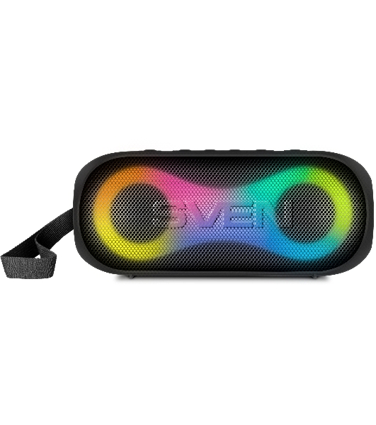 Портативная акустика SVEN PS-165, черный (16 Вт, Waterproof (IPx6), TWS, Bluetooth, microSD, 3000мА*ч)