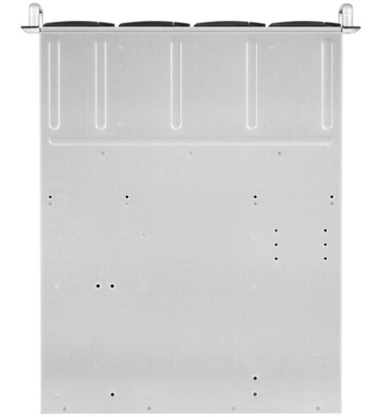 Серверный корпус ExeGate Pro 2U550-HS08 RM 19', высота 2U, глубина 550, БП 1U-500ADS, 8xHotSwap, USB