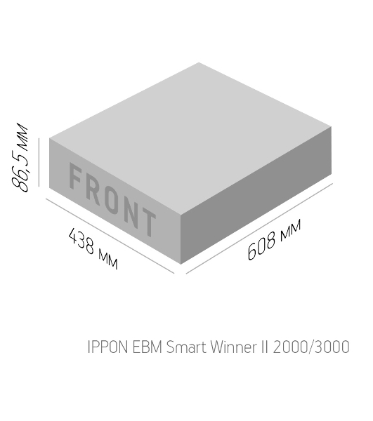 Батарея для Ippon Smart Winner II 2000/3000 BP 72В 14А·ч