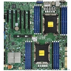Материнская плата Supermicro MBD-X11DPI-N-B, LGA 3647, Intel C621, 16xDDR4, 14xSATA, 1xM.2, 6xPCI-E 3.0 (x16, x8), 2x 1Gb LAN, 1xVGA, 4xUSB-A 2.0, 3xUSB-A 3.2 Gen 1, 2xCOM, E-ATX, Bulk, фото4
