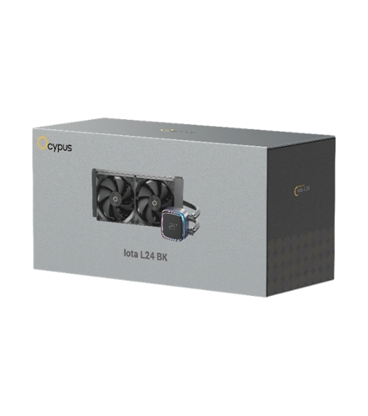Система жидкостного охлаждения Ocypus Iota L24 BK ARGb черный 280W/All Intel/AMD AM*/Digital display/Screws