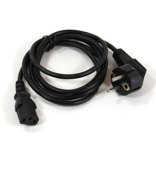 Кабель компьютер-розетка 220V (EURO) VDE 3G0,75мм2 VCOM CE021-CU 1,8 м