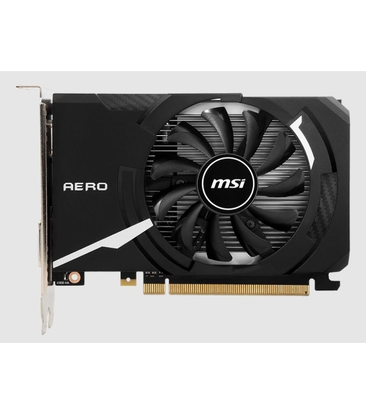 Видеокарта MSI GT 1030 AERO ITX 4GD4 OC Nvidia GT 1030 4Gb, DDR4, PCI-E 3.0, HDMIx1 DVIx1 HDCP