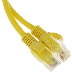 Патч-корд UTP Cablexpert cat.5e, 1м, литой, многожильный, желтый, фото11