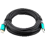 Кабель аудио-видео Cactus CS-HDMI-AOC-2.1-10 HDMI (m)/HDMI (m) 10м. позолоч.конт. черный, фото4
