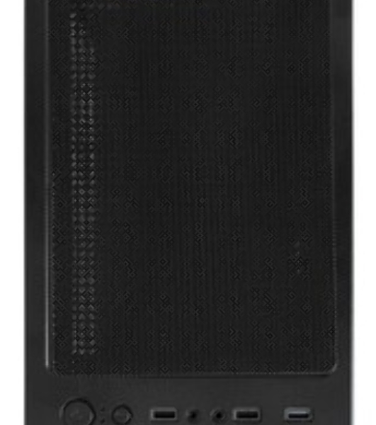 Компьютерный корпус Miditower ExeGate EVO-8227 (ATX, без БП, 2хUSB+1хUSB 3.0+HD Audio, черный, 3 вент. с RGb подсветкой, боковая панель - закаленное стекло)