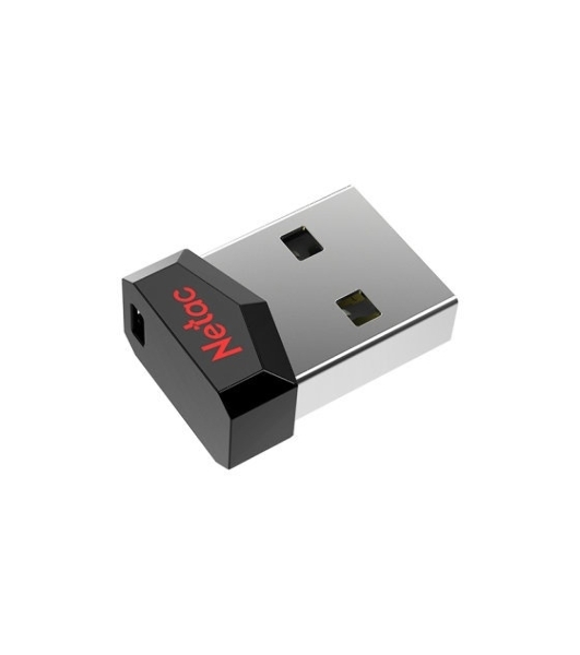Флешка USB Netac UM81 (NT03UM81N-008G-20BK), 8Gb, USB 2.0, R/W 30/10, черный/красный