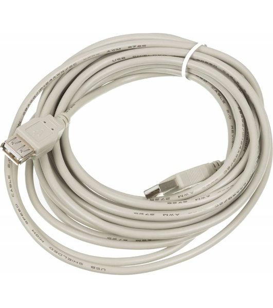 Кабель-удлинитель USB2.0 USB A (m)/USB A (f) 5м