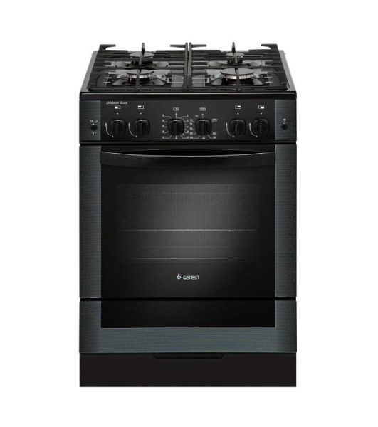 Плита газовая Gefest ПГ 6500-02 0115 черный, конфорок 4 шт, духовка 52 л, 60 см x 85 см x 60 см