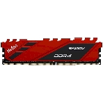 Оперативная память NETAC Shadow, DDR4, 8GB (1x8GB), 3600MHz, CL18, DIMM, с радиаторами, красный, фото4