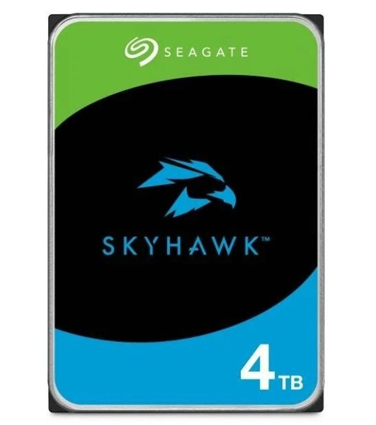 Жесткий диск HDD Seagate 4Tb 5400Rpm SATA3 Surveillance Skyhawk 256Mb 3.5'