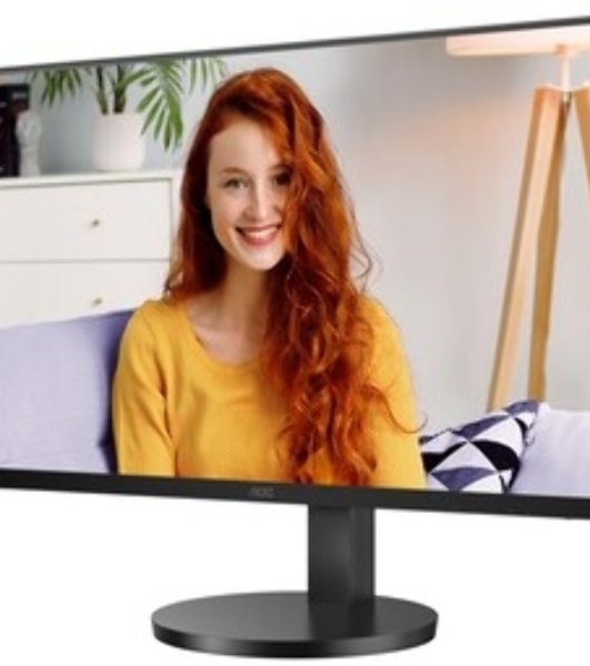 Монитор 27' AOC U27B3CF IPS 3840x2160, 60 Гц, 4 мс, 16:9, 350 кд/м², HDMI 2.0, USB-C, 3.5 Jack, USB Hub (2x USB 3.0), Adaptive-Sync, HDR10, динамики (2x2 Вт), черный