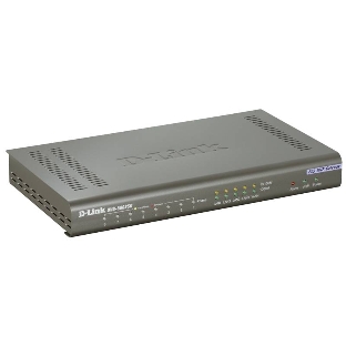 Интернет-телефония D-Link DVG-5008SG/A1A Голосовой шлюз с 8 FXS-портами, 1 WAN-портом 10/100/1000Base-T и 4 LAN-портами 10/1000Base-T