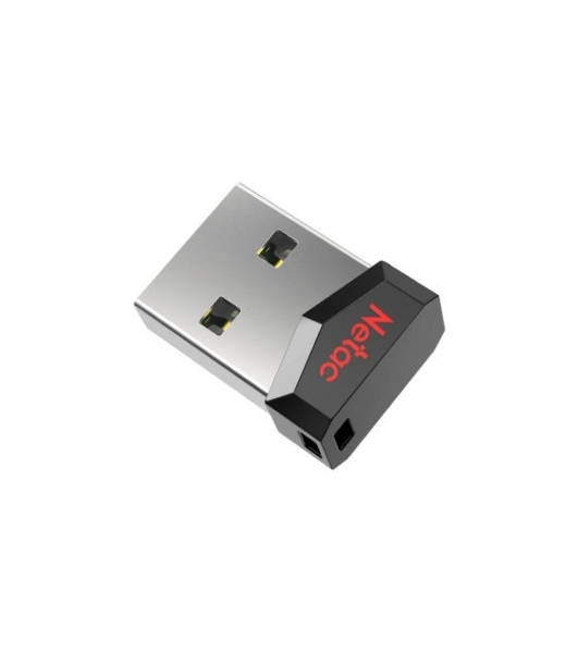 Флешка USB Netac UM81 (NT03UM81N-008G-20BK), 8Gb, USB 2.0, R/W 30/10, черный/красный