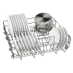 Встраиваемая посудомоечная машина Bosch SMV25EX02E, 59.8 см, 13 компл., 48 дБ, класс E, фото6