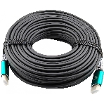 Кабель аудио-видео Cactus CS-HDMI-AOC-2.1-30 HDMI (m)/HDMI (m) 30м. позолоч.конт. черный, фото4