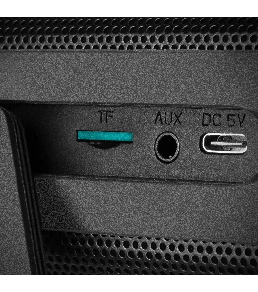 Портативная акустика SVEN PS-165, черный (16 Вт, Waterproof (IPx6), TWS, Bluetooth, microSD, 3000мА*ч)