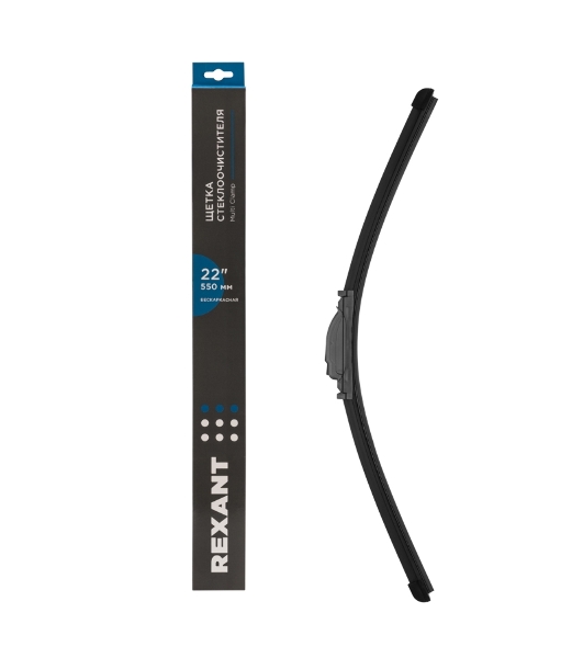 Щетка стеклоочистителя бескаркасная Rexant Multi Clamp, 550 мм