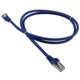 Патч-корд LANMASTER LSZH FTP cat.5e, 5.0 м, синий
