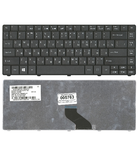 Клавиатура для ноутбука Acer Aspire E1-471 черная