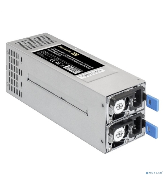 Блок питания серверный 2U Redundant 2x1200W ExeGate EX292324RUS Industrial-RTS1200 (APFC, КПД 94% (80 PLUS Platinum), 4 см fan, 24pin, 2x(4+4)pin, 2PCIe, 2SATA, 6IDE, Cable Management)