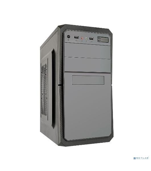 Компьютерный корпус ExeGate EX284024RUS Minitower BA-202 Black, mATX, AA400, 80мм, 2хUSB, Audio