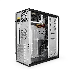 Компьютерный корпус Miditower ExeGate EX261448RUS CP-601 Black, ATX, (CP350W, 80мм), 2хUSB, Audio, фото7