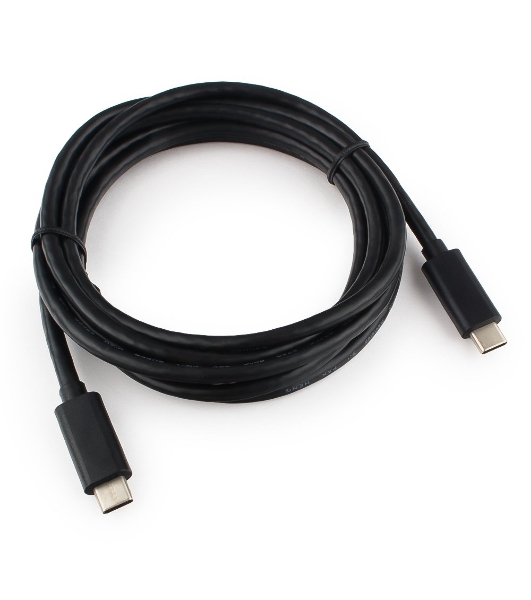 Кабель USB Cablexpert CCP-USB3.1-CMCM-2M, USB3.1 Type-C/USB3.1 Type-C, 2м, пакет