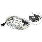 Кабель AM/AF USB2.0 10м AOpen удлинитель активный(с усилителем) USB2.0-repeater, ACU823-10M, фото5