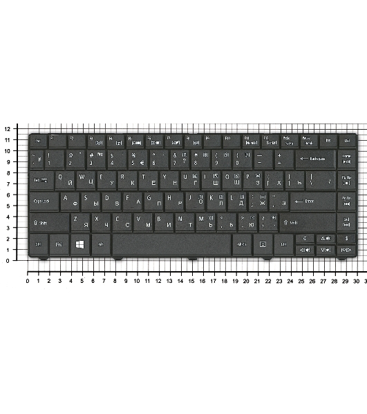 Клавиатура для ноутбука Acer Aspire E1-471 черная