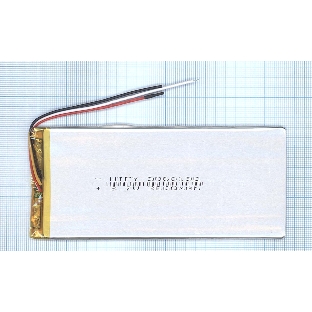 Аккумулятор Li-Pol (батарея) 3x60x130 мм 3pin 3.7V/3500mAh