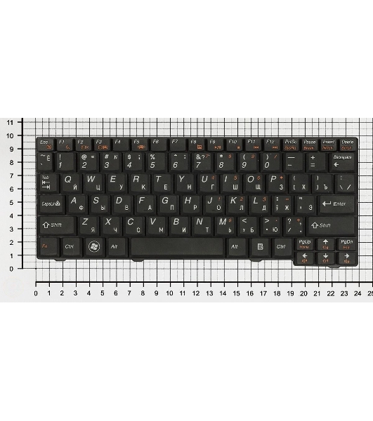 Клавиатура для ноутбука Lenovo IdeaPad S10-2 S10-3C черная