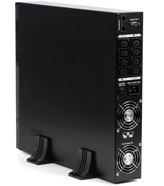 Источник бесперебойного питания ИБП Бастион RAPAN-UPS 3000 RACK+4x9Ah (2100 Вт, Line-interactive, встроенные АКБ 6 шт.x 9Ah) 8960