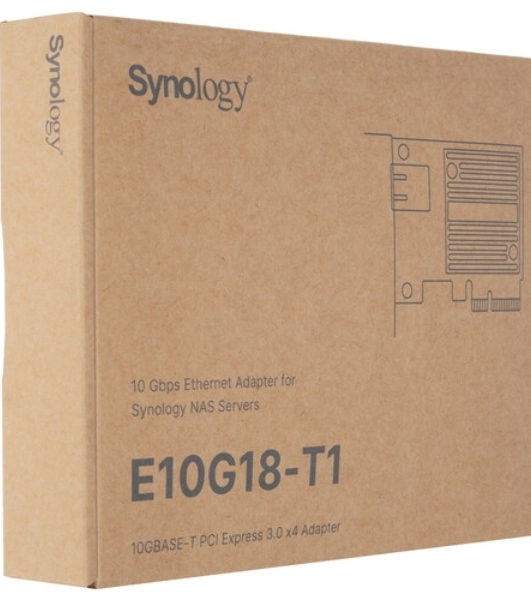 Сетевая карта Synology M.2 SSD-NVME adapter M.2 2110/2080,2 slots m.2 key, 10 Gigabit port RJ-45, PCIe 3.0 x8 adapter (FH bracket)'