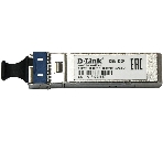 Трансивер D-Link 330R/10KM/A1A WDM SFP 1x1000Base-BX-U Tx:1310nm Rx:1550nm, фото 1