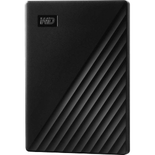 Внешний HDD 2.5' Western Digital My Passport, 1TB, USB 3.2 Gen 1 Type-A, 5400 rpm, черный