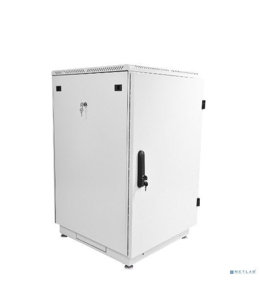 Шкаф телекоммуникационный напольный 18U (600x600) дверь металл (2 места), ШТК-М-18.6.6-3ААА