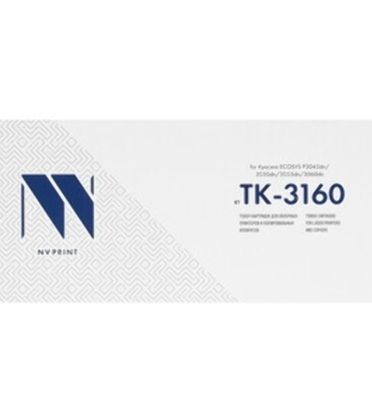 Чип NVPrint для Kyocera (TK-3160) Ecosys P3045dn/M3145dn/M3645dn, 22K