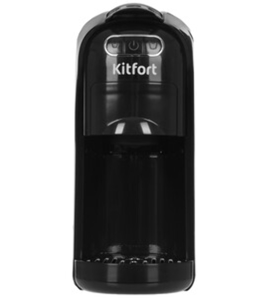 Кофемашина Kitfort КТ-7508 1400Вт серебристый/черный
