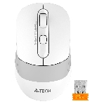 Мышь беспроводная A4Tech Fstyler FB10C белый/серый, 2000 dpi, радиоканал, Bluetooth, USB, кнопки - 4, фото15